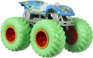  MONSTER TRUCKS GLOW IN THE DARK TWIN MILL [HCB52]