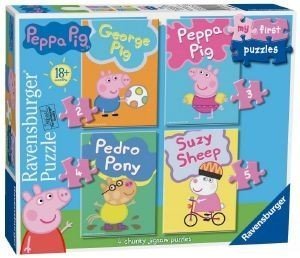 PEPPA PIG RAVENSBURGER (2-3-4-5) 14 ΚΟΜΜΑΤΙΑ PEPPA PIG RAVENSBURGER (2-3-4-5) 14 ΚΟΜΜΑΤΙΑ
