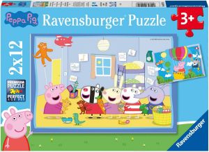 ΠΕΠΠΑ ΤΟ ΓΟΥΡΟΥΝΑΚΙ RAVENSBURGER (2Χ12) 24 ΚΟΜΜΑΤΙΑ ΠΕΠΠΑ ΤΟ ΓΟΥΡΟΥΝΑΚΙ RAVENSBURGER (2Χ12) 24 ΚΟΜΜΑΤΙΑ