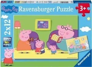 ΠΕΠΠΑ ΤΟ ΓΟΥΡΟΥΝΑΚΙ ΜΕ ΓΟΝΕΙΣ RAVENSBURGER (2Χ12) 24 ΚΟΜΜΑΤΙΑ ΠΕΠΠΑ ΤΟ ΓΟΥΡΟΥΝΑΚΙ ΜΕ ΓΟΝΕΙΣ RAVENSBURGER (2Χ12) 24 ΚΟΜΜΑΤΙΑ