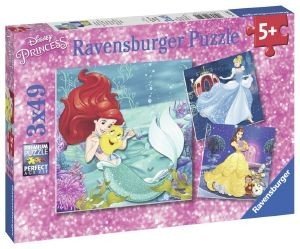 ΠΡΙΓΚΙΠΙΣΣΕΣ ΣΕ ΠΕΡΙΠΕΤΕΙΕΣ RAVENSBURGER (3Χ49) 147 ΚΟΜΜΑΤΙΑ ΠΡΙΓΚΙΠΙΣΣΕΣ ΣΕ ΠΕΡΙΠΕΤΕΙΕΣ RAVENSBURGER (3Χ49) 147 ΚΟΜΜΑΤΙΑ