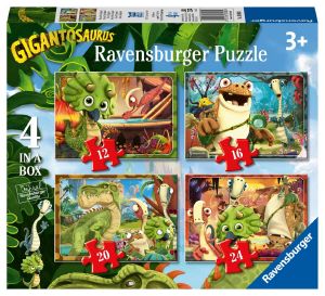 ΓΙΓΑΝΤΟΣΑΥΡΟΣ RAVENSBURGER 4 ΣΕ 1 72 ΚΟΜΜΑΤΙΑ ΓΙΓΑΝΤΟΣΑΥΡΟΣ RAVENSBURGER 4 ΣΕ 1 72 ΚΟΜΜΑΤΙΑ