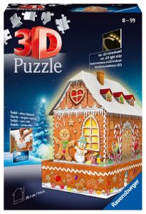 GINGERBREAD  3D NIGHT EDITION RAVENSBURGER 216 