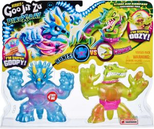 GIOCHI PREZIOSI ΦΙΓΟΥΡΕΣ GOO JIT ZU DINO X-RAY VERSUS PACK BONES VS CHOMP-2 2ΤΜΧ (GJT25000)