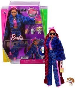BARBIE EXTRA - BLUE LEOPARD TRACK SUIT [HHN09]