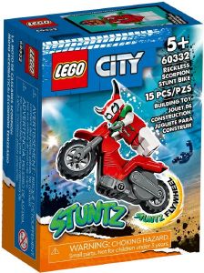 LEGO 60332 RECKLES SCORPION STUNT BIKE