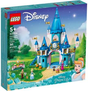 LEGO 43206 CINDERELLA AND PRINCE CHARMING'S CASTLE
