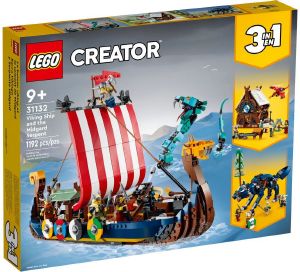 LEGO 31132 VIKING SHIP AND THE MIDGARD SERPENT