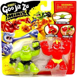 GOO JIT ZU MINIS 2 PACK BLAZAGON VS ROCK JAW [GJT14000]