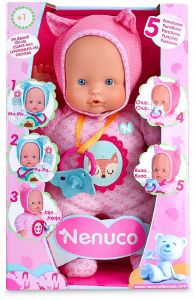 GIOCHI PREZIOSI ΚΟΥΚΛΑ NENUCO SOFT ΜΕ 5 ΛΕΙΤΟΥΡΓΙΕΣ (700014781)