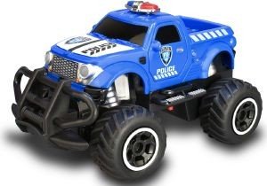   TAIYO MINI POLICE TRUCK-BLUE 1:40