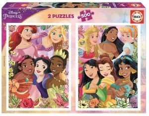 EDUCA EDUCA PUZZLE DISNEY PRINCESS 2Χ500 ΚΟΜΜΑΤΙΑ