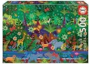 EDUCA PUZZLE JUNGLE 500 ΚΟΜΜΑΤΙΑ EDUCA PUZZLE JUNGLE 500 ΚΟΜΜΑΤΙΑ