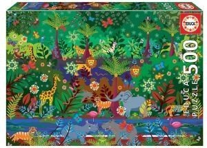 EDUCA PUZZLE JUNGLE 500 