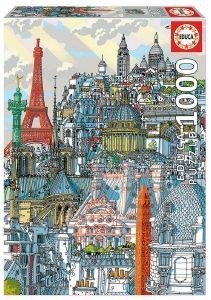 EDUCA PUZZLE PARIS CARLO STANGA 1000 ΚΟΜΜΑΤΙΑ