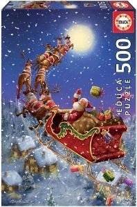 EDUCA PUZZLE SANTA CLAUS IS COMING 19519 500 ��������