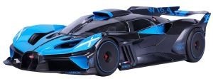  BUGATTI BOLIDE BLUE-BLACK BBURAGO   1:18 [18-11047]