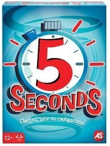 AS COMPANY ΕΠΙΤΡΑΠΕΖΙΟ ΠΑΙΧΝΙΔΙ AS GAMES 5 SECONDS ΓΙΑ 3-10 ΠΑΙΚΤΕΣ (12+ ΕΤΩΝ)