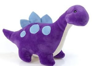FRIENDLIES ΛΟΥΤΡΙΝΑ ΔΕΙΝΟΣΑΥΡΑΚΙΑ SQUISHY ΜΩΒ 26CM (2230)