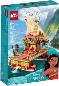 LEGO 43210 MOANA\'S WAYFINDING BOAT