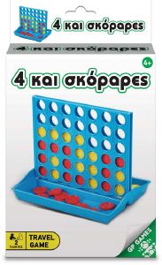 GIOCHI PREZIOSI TRAVEL GAME: 4 ΚΑΙ ΣΚΟΡΑΡΕΣ