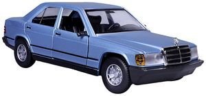 BBURAGO ΟΧΗΜΑ 1987 MERCEDES-BENZ 190E BLUE BBURAGO ΜΕΤΑΛΛΙΚΟ ΑΝΤΙΓΡΑΦΟ 1:24 (18/21103 )