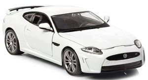  PLUS  JAGUAR XKR-S  WHITE BBURAGO   1:24  [18/21063]