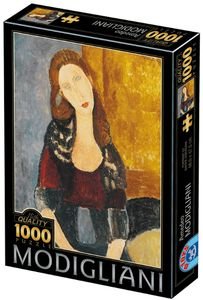 AMEDEO MODIGLIANI-PORTRAIT OF JEANNE HEBUTERNE D-TOYS 1000 