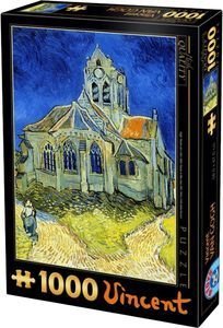 VINCENT VAN GOGH-THE CHURCH AT AUVERS D-TOYS 1000 ΚΟΜΜΑΤΙΑ