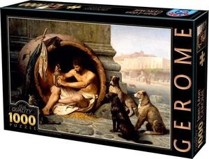 D-TOYS JEAN LEON GEROME-DIOGENES D-TOYS 1000 ΚΟΜΜΑΤΙΑ