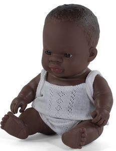 ΚΟΥΚΛΑ MINILAND AFRICAN BOY 21 CM ΜΕ ΕΣΩΡΟΥΧΑ ΚΟΥΚΛΑ MINILAND AFRICAN BOY 21 CM ΜΕ ΕΣΩΡΟΥΧΑ
