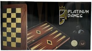ΤΑΒΛΙ-ΣΚΑΚΙ PLATINUMGAMES ΚΑΠΛΑΜΑΣ ΜΑΟΝΙ 38 X 19 CM