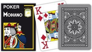 ΤΡΑΠΟΥΛΑ ΠΛΑΣΤΙΚΗ MODIANO TEXAS POKER 4 JUMBO ΜΑΥΡΟ ΤΡΑΠΟΥΛΑ ΠΛΑΣΤΙΚΗ MODIANO TEXAS POKER 4 JUMBO ΜΑΥΡΟ