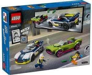 LEGO LEGO CITY POLICE CAR AND MUSCLE CAR CHASE (60415)
