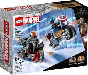 LEGO MARVEL BLACK WIDOW & CAPTAIN AMERICA MOTORCYCLE [76260]