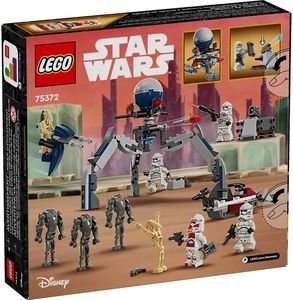LEGO STAR WARS CLONE TROOPER & BATTLE DROID BATTLE PACK [75372]