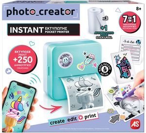 PHOTO CREATOR INSTANT ΦΟΡΗΤΟΣ ΕΚΤΥΠΩΤΗΣ (8+ ΕΤΩΝ) PHOTO CREATOR INSTANT ΦΟΡΗΤΟΣ ΕΚΤΥΠΩΤΗΣ (8+ ΕΤΩΝ)