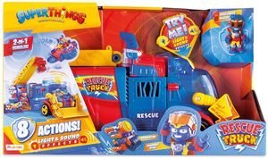 SUPERTHINGS ΜΙΚΡΟΠΛΑΣΜΑΤΑ ΟΧΗΜΑ ΜΕ ΦΩΤΑ ΚΑΙ ΗΧΟΥΣ 2 ΣΕ 1 RESCUE TRUCK SUPERTHINGS ΜΙΚΡΟΠΛΑΣΜΑΤΑ ΟΧΗΜΑ ΜΕ ΦΩΤΑ ΚΑΙ ΗΧΟΥΣ 2 ΣΕ 1 RESCUE TRUCK