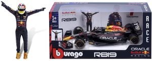 BBURAGO ΟΧΗΜΑ F1 ORACLE RED BULL RB19 WITH DRIVER ΜΕΤΑΛΛΙΚΟ ΑΝΤΙΓΡΑΦΟ 1:24 (18/28036)
