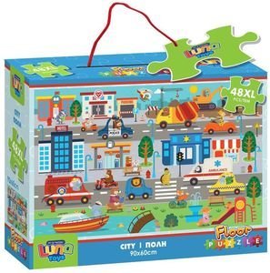 PUZZLE ΔΑΠΕΔΟΥ LUNA ΠΟΛΗ 48TEM PUZZLE ΔΑΠΕΔΟΥ LUNA ΠΟΛΗ 48TEM