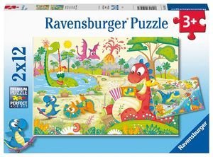 ΔΕΙΝΟΣΑΥΡΟΙ RAVENSBURGER 2Χ12 24ΤΜΧ ΔΕΙΝΟΣΑΥΡΟΙ RAVENSBURGER 2Χ12 24ΤΜΧ