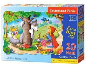 ΠΑΖΛ CASTORLAND LITTLE RED RIDING HOOD 20TMX ΠΑΖΛ CASTORLAND LITTLE RED RIDING HOOD 20TMX