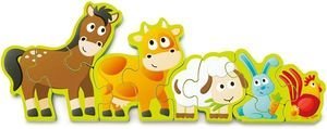 HAPE ΠΑΖΛ ΑΡΙΘΜΩΝ - ΖΩΩΝ HAPE NUMBERS - FARM ANIMALS