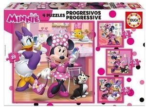 EDUCA ΞΥΛΙΝΟ PUZZLE 4 ΜΙΝΝΙΕ (12-16-20-25)ΤΜΧ EDUCA ΞΥΛΙΝΟ PUZZLE 4 ΜΙΝΝΙΕ (12-16-20-25)ΤΜΧ