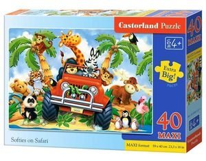 ΠΑΖΛ CASTORLAND SOFTIES ON SAFARI 40ΤΜΧ ΠΑΖΛ CASTORLAND SOFTIES ON SAFARI 40ΤΜΧ