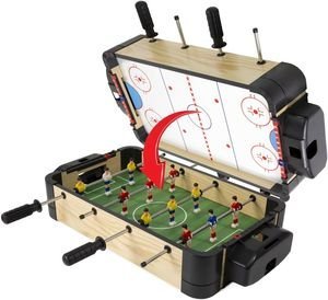 ΞΥΛΙΝΟ ΠΟΔΟΣΦΑΙΡΑΚΙ & AIR HOCKEY MAM AMBASSADOR TABLETOP 2 IN 1 ΞΥΛΙΝΟ ΠΟΔΟΣΦΑΙΡΑΚΙ & AIR HOCKEY MAM AMBASSADOR TABLETOP 2 IN 1
