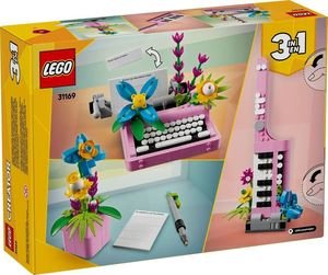 LEGO TYPEWRITER WITH FLOWERS [31169]