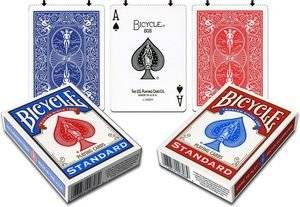 �������� BICYCLE SHORT DECKS BLUE BACK