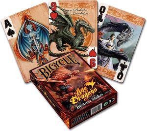 ΤΡΑΠΟΥΛΑ BICYCLE ANNE STOKES AGE OF DRAGONS ΤΡΑΠΟΥΛΑ BICYCLE ANNE STOKES AGE OF DRAGONS