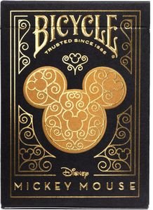  BICYCLE BLACK AND GOLD MICKEY